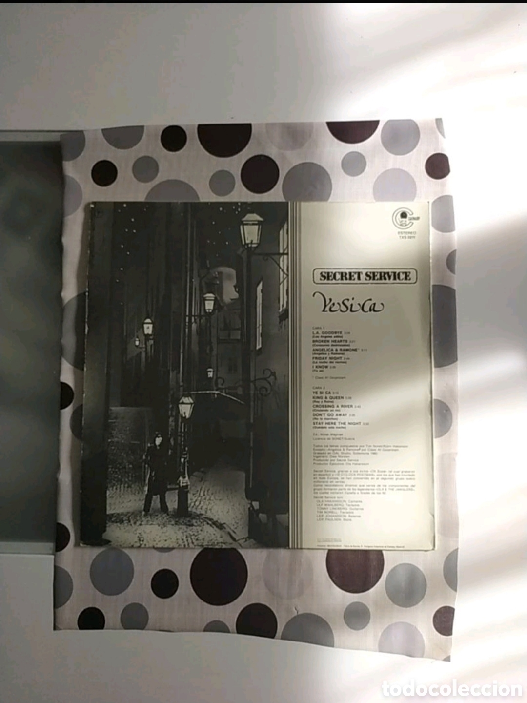 Discos de vinilo: Lp Secret Service. Ye Si Ca - Foto 2