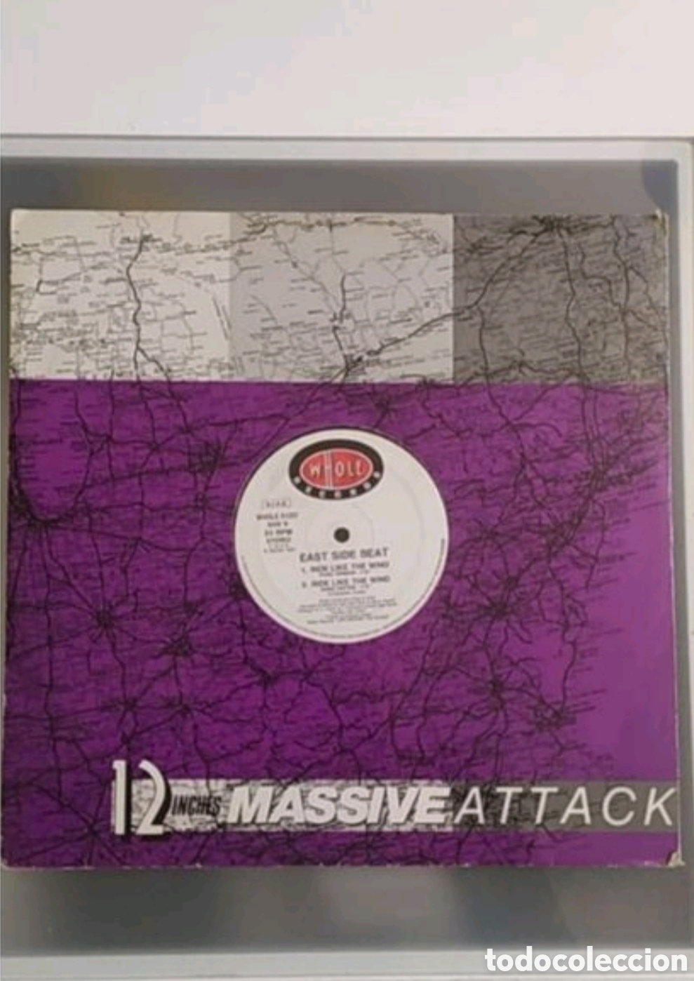Discos de vinilo: Maxi single East side beat. Ride like The wind - Foto 1