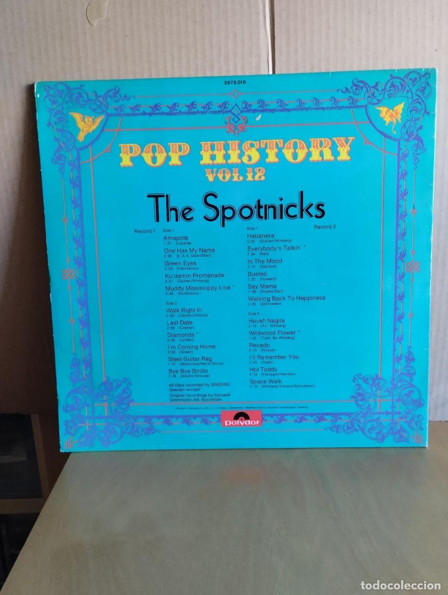Discos de vinilo: THE SPOTNICKS ---- POP HISTORY VOL 12 - Foto 2
