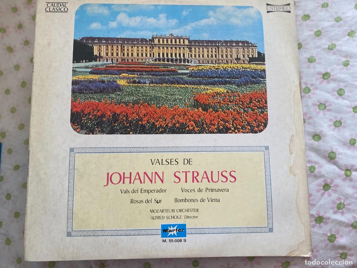 Discos de vinilo: LP JOHANN STRAUSS-VALSES-VARIOS - Foto 1
