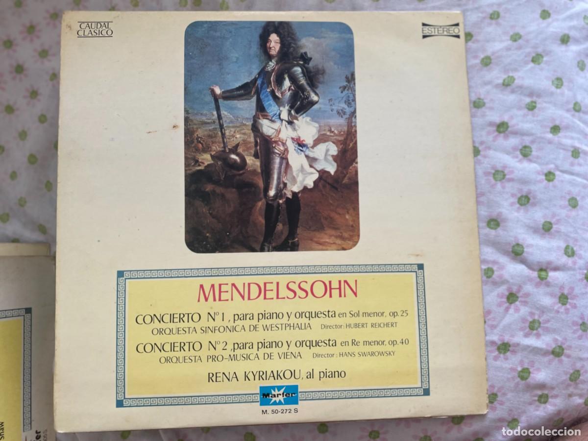 Discos de vinilo: LP MENDELSSOHN- CONCIERTO N&ordm; 1-2 - Foto 1