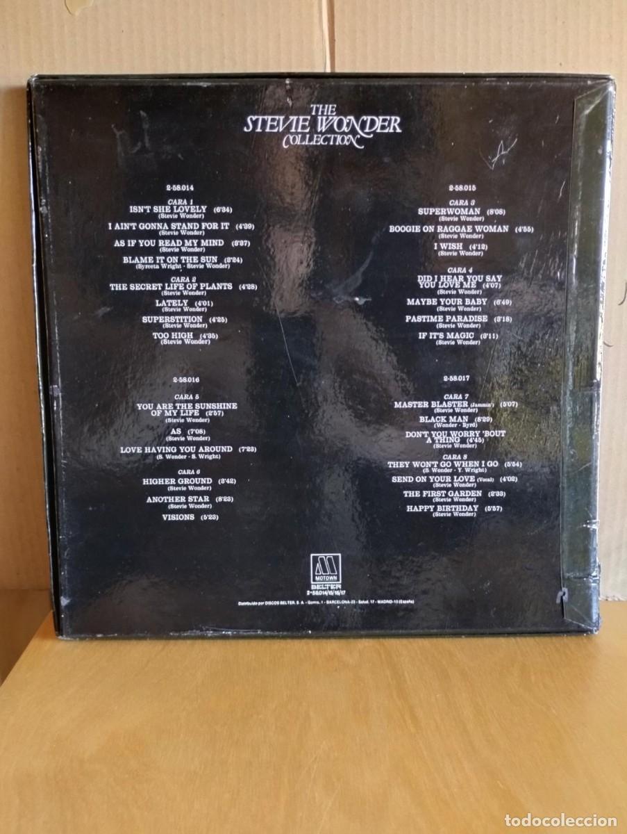 Discos de vinilo: STEVIE WONDER ---- COLLECTION - BOX - Foto 2