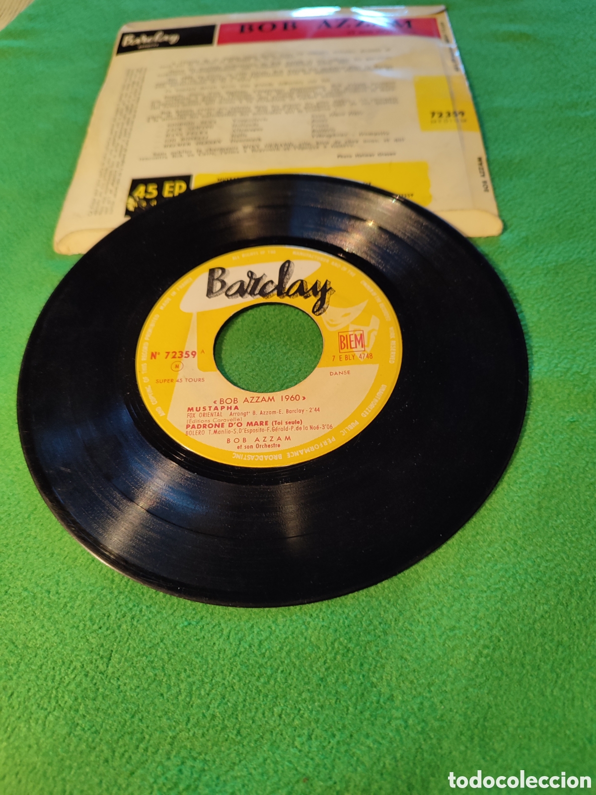 Discos de vinilo: Bob Azzam - Mustapha+ 3 - Foto 2