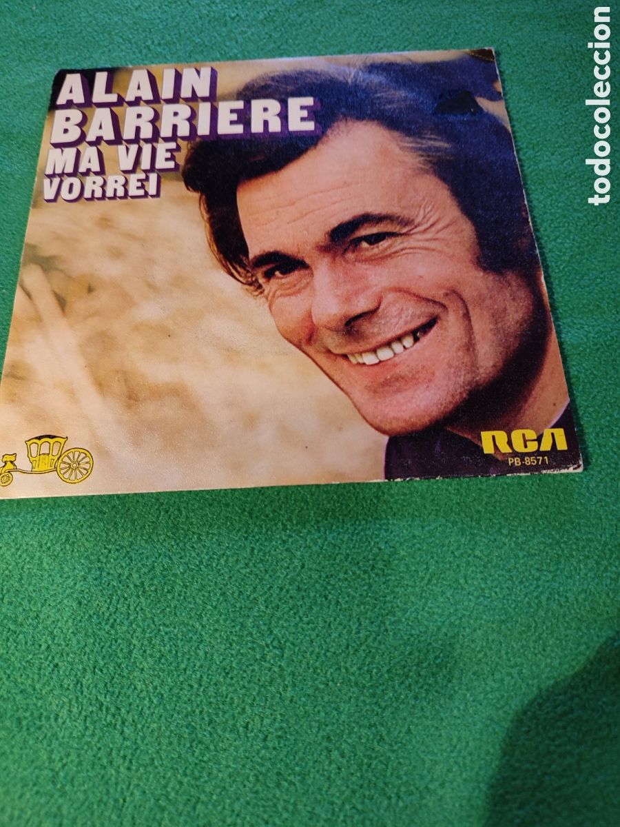 Discos de vinilo: Alain Barriere - Ma vie - Foto 1