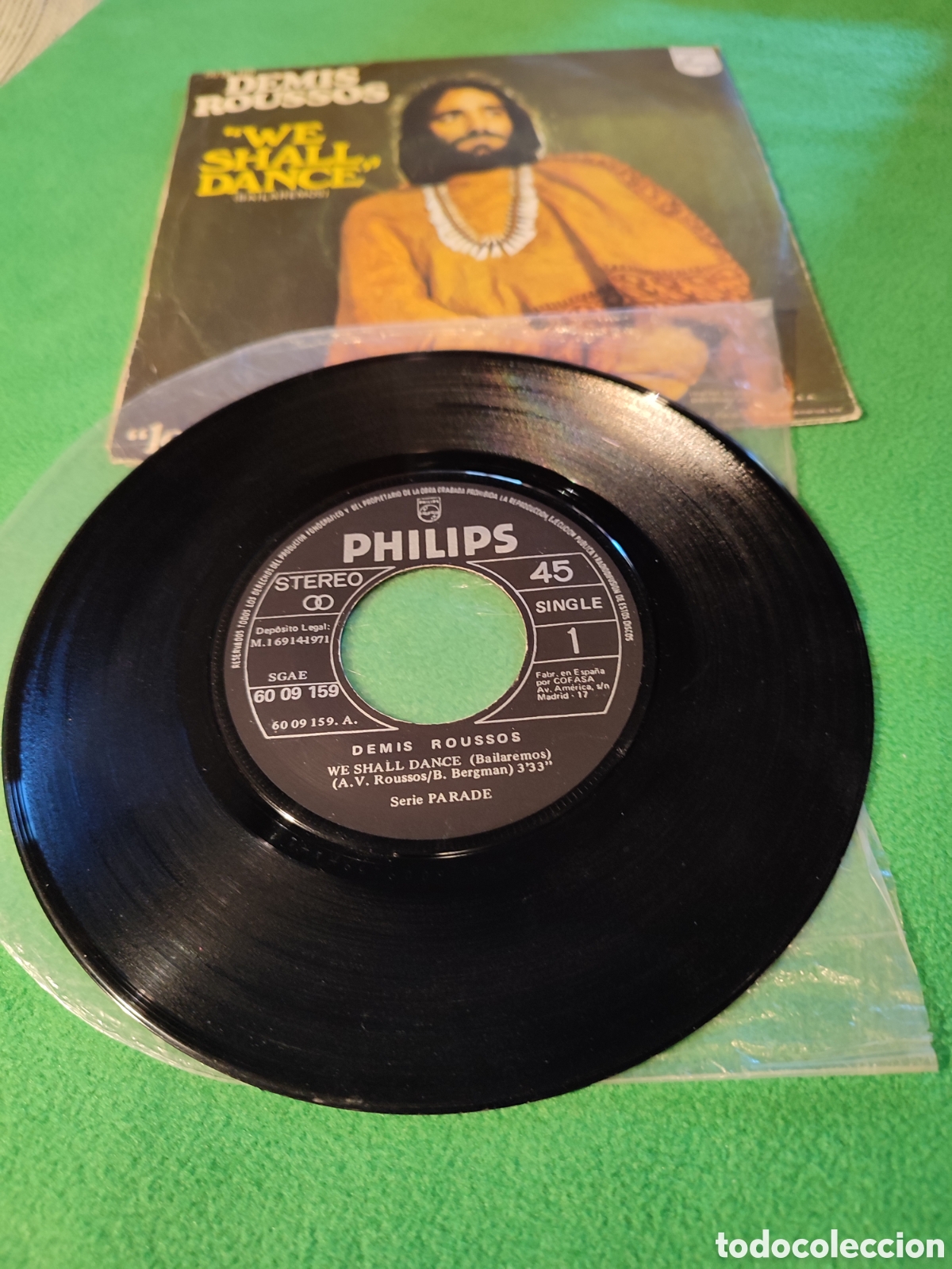 Discos de vinilo: Demis Roussos - We shall dance - Foto 2
