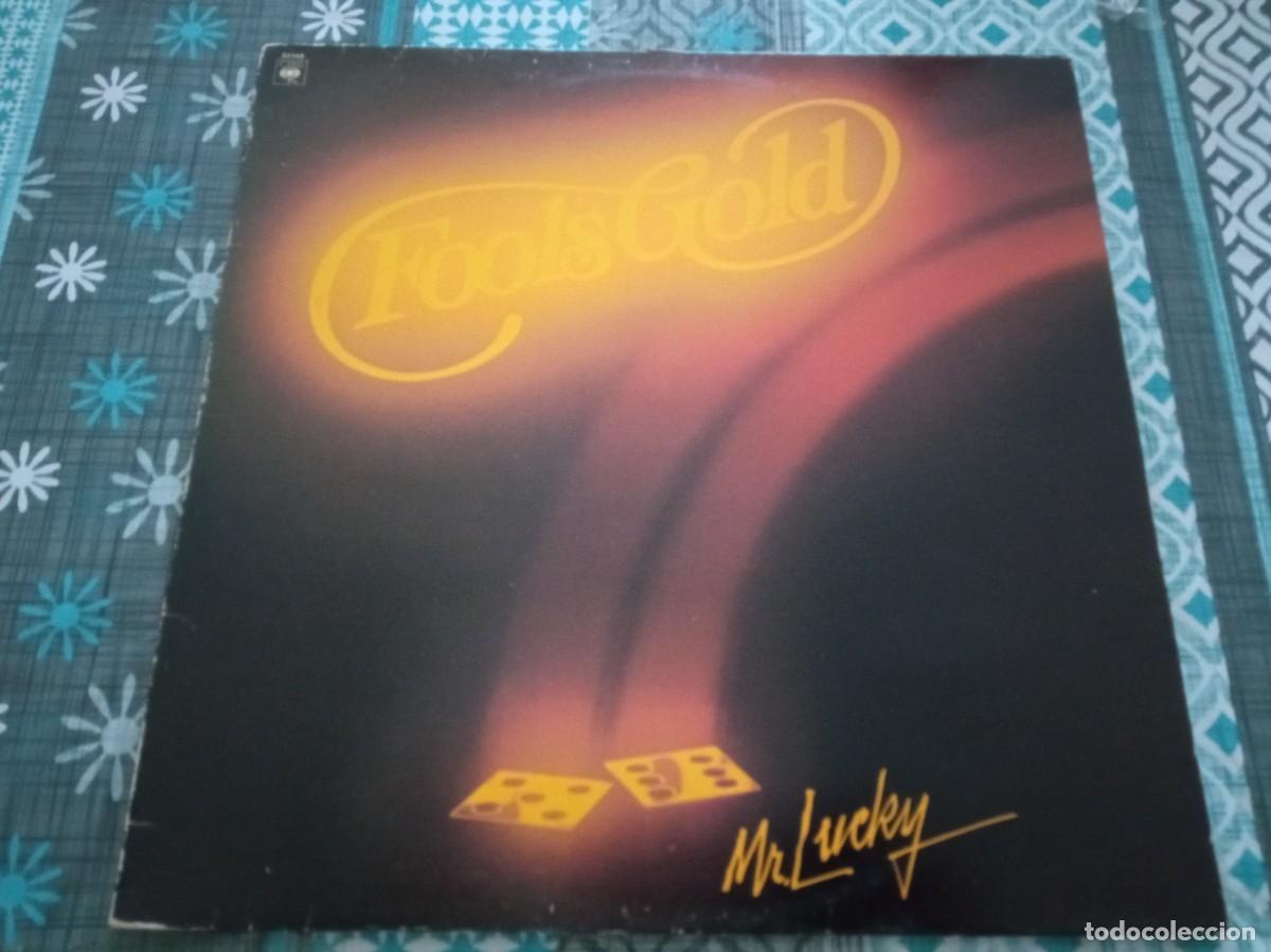 Discos de vinilo: Fools Gold &lrm;&ndash; Mr. Lucky LP CON INSERTO 1977 - Foto 1