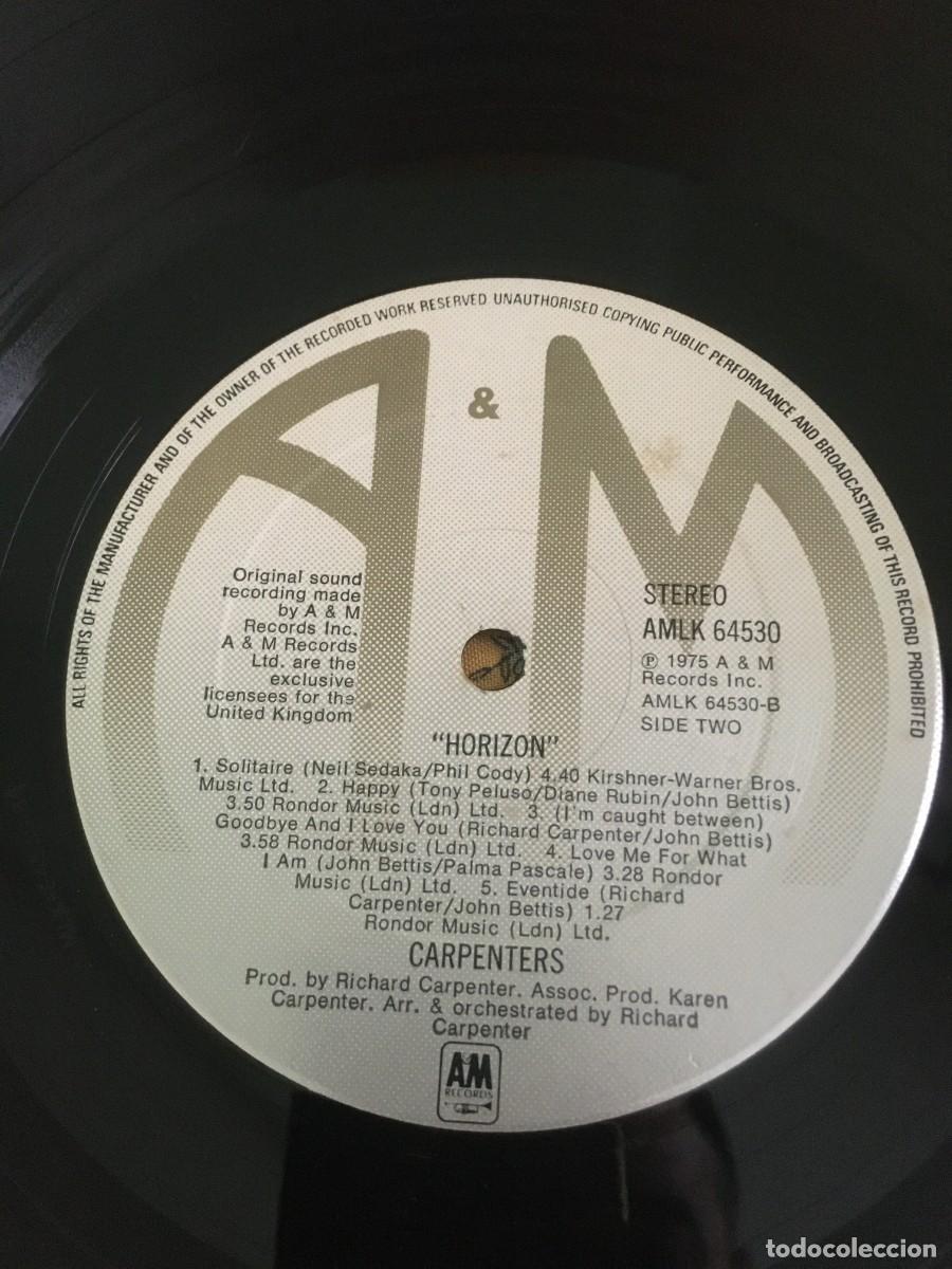 Discos de vinilo: Carpenters &lrm;&ndash; Horizon - Foto 6