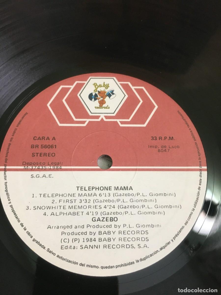 Discos de vinilo: Gazebo &lrm;&ndash; Telephone Mama - Foto 5