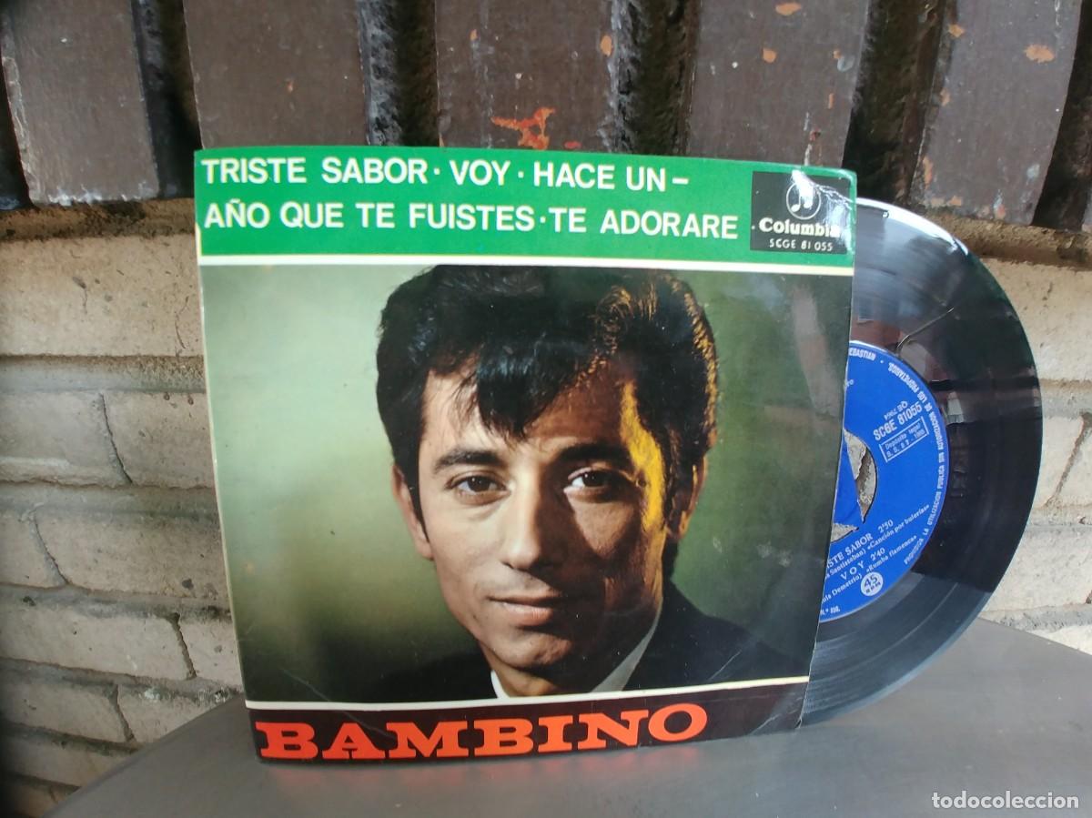 Discos de vinilo: BAMBINO-EP TRISTE SABOR +3 - Foto 1