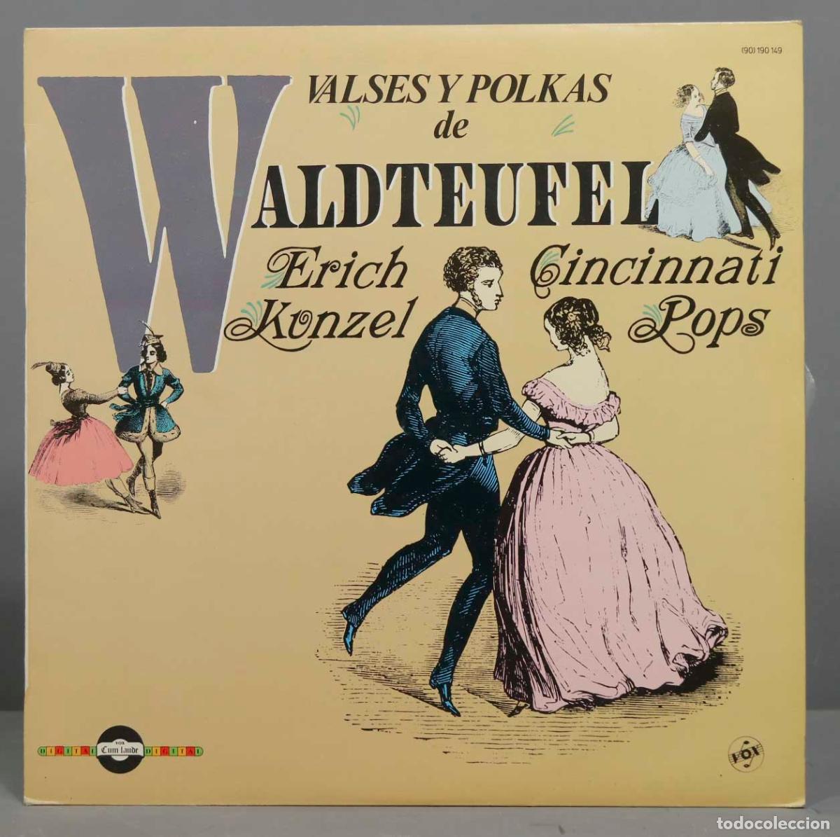 Discos de vinilo: LP. VALSES Y POLKAS DE WALDTEUFFEL. KUNZEL - Foto 1