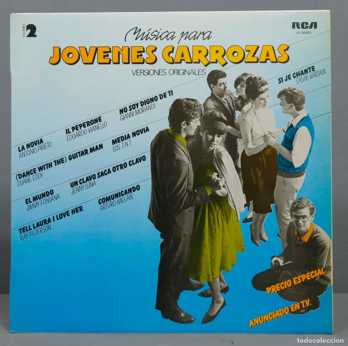 Discos de vinilo: LP. JOVENES CARROZAS. 2 - Foto 1