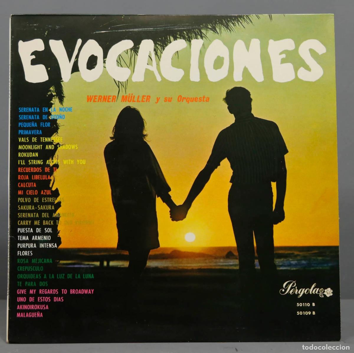 Discos de vinilo: LP. Werner M&uuml;ller Y Su Orquesta &ndash; Evocaciones - Foto 1