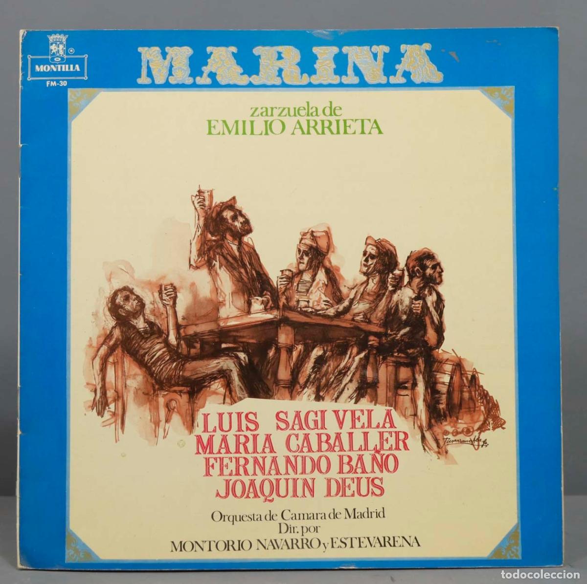 Discos de vinilo: LP. MARINA. ARRIETA - Foto 1