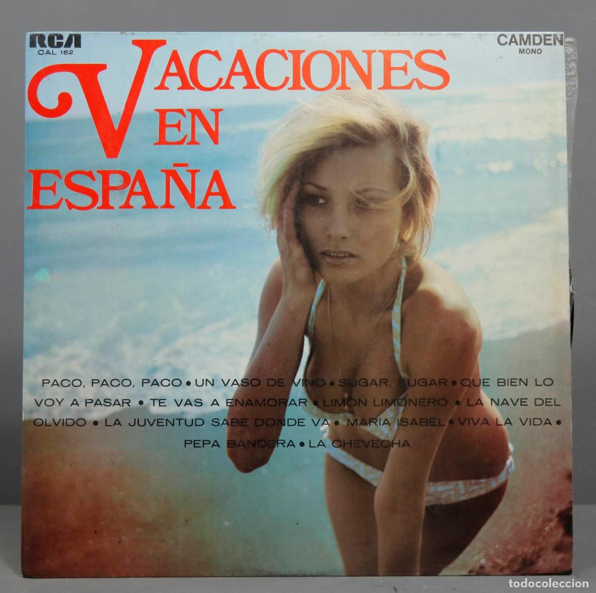 Discos de vinilo: LP. VACACIONES EN ESPA&Ntilde;A - Foto 1