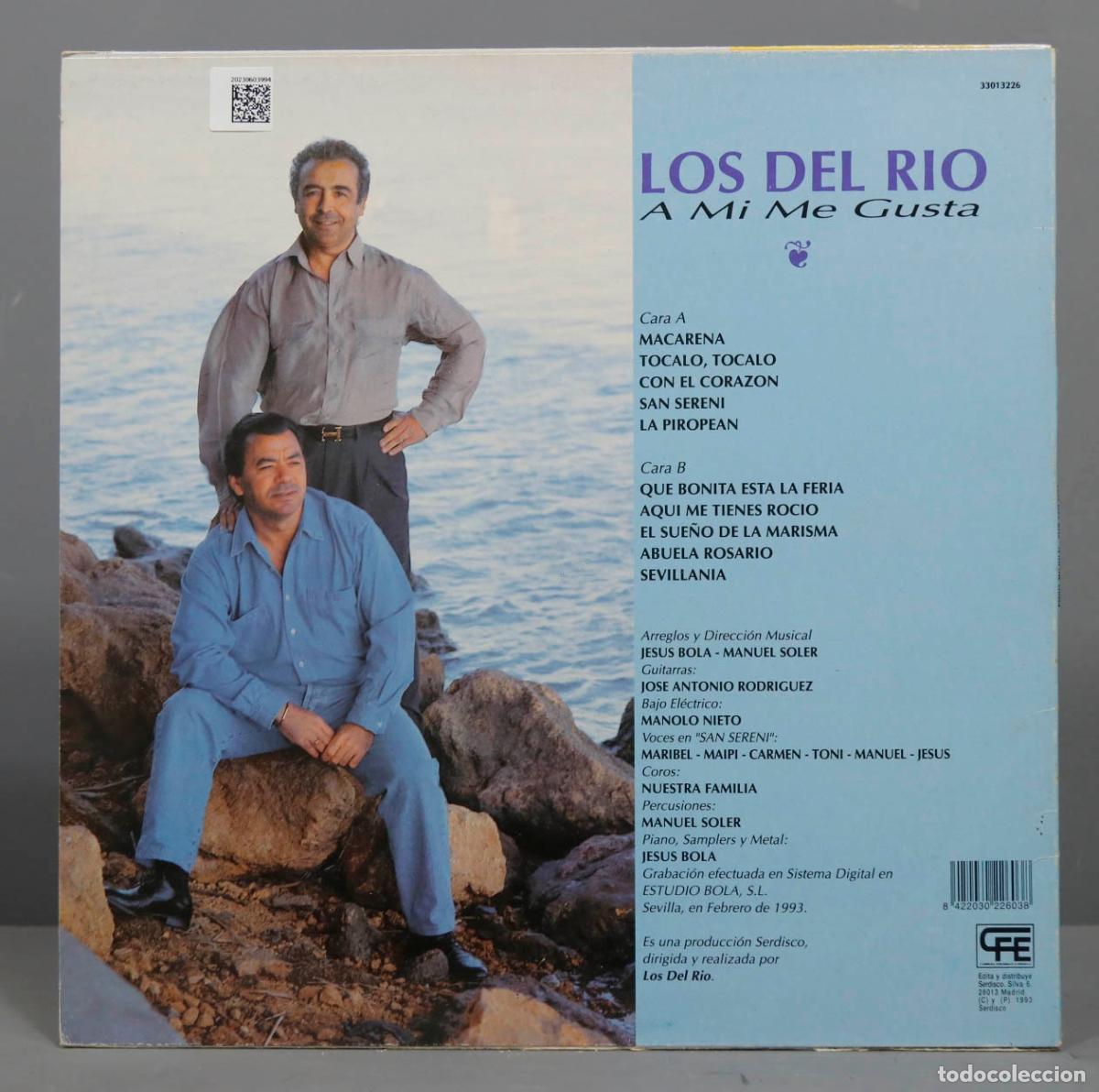 Discos de vinilo: LP. Los Del Rio &ndash; A Mi Me Gusta - Foto 2