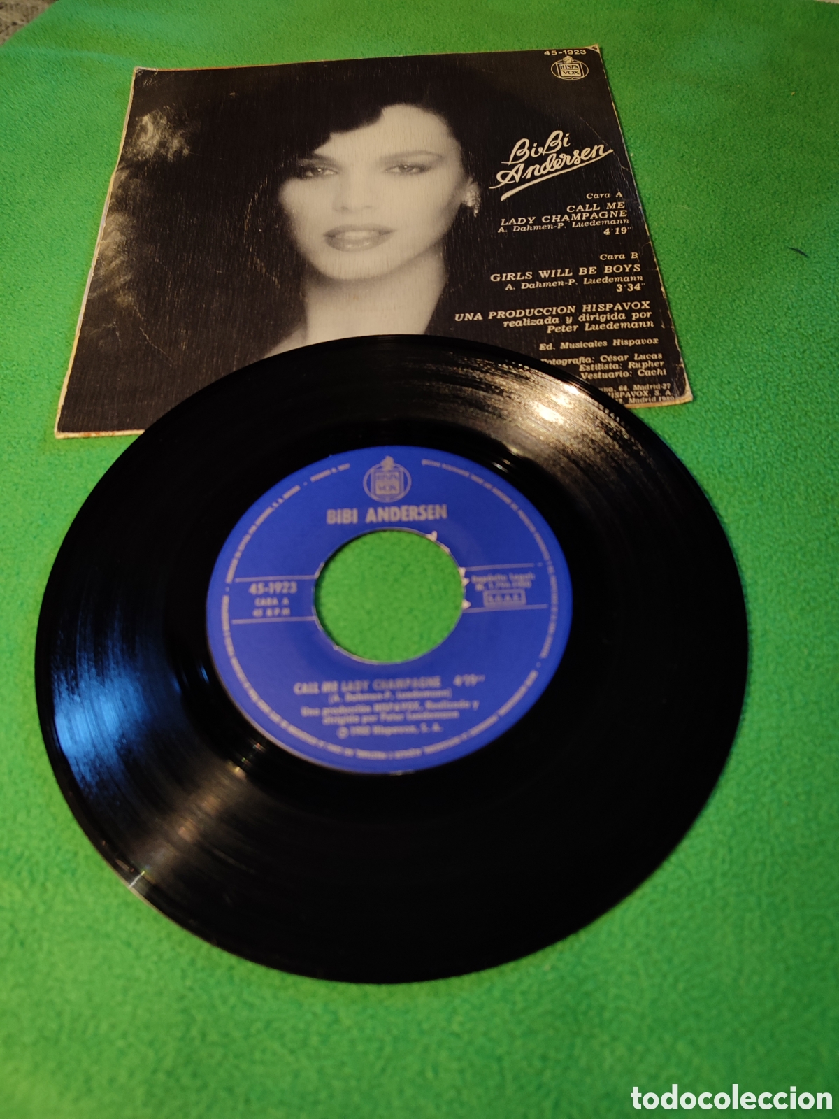 Discos de vinilo: Bibi Andersen - Call me Lady Champagne - Foto 2
