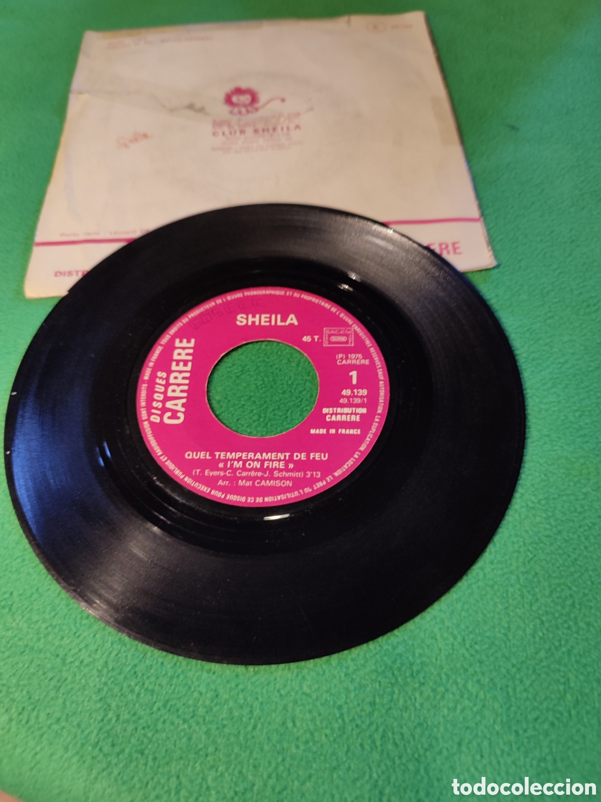 Discos de vinilo: Sheila - Quel temperament de feu - Foto 2