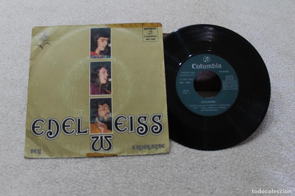 Discos de vinilo: EDELWEIS VEN SINGLE MADE IN SPAIN 1973 - Foto 1
