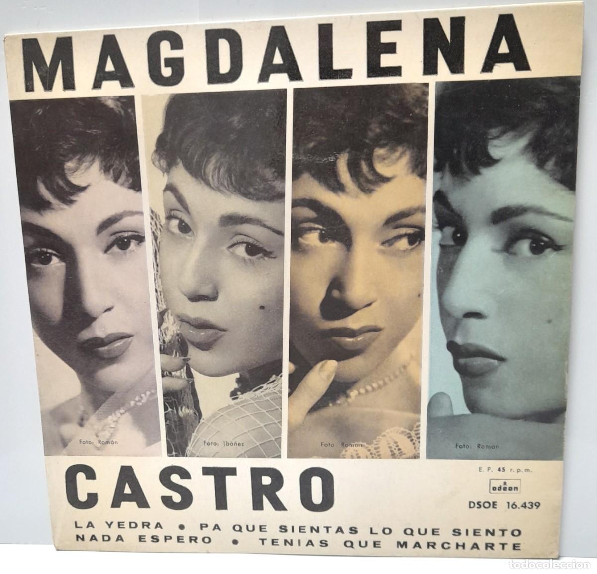 Discos de vinilo: MAGDALENA CASTRO - La Yedra + 3 - Foto 1