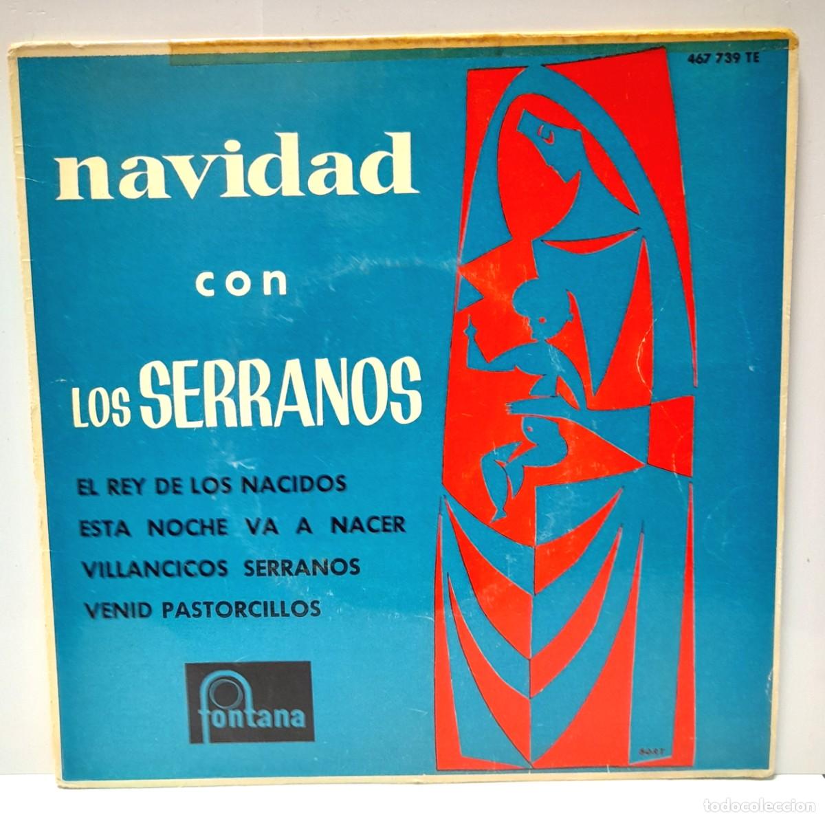 Discos de vinilo: LOS SERRANOS - Navidad con los Serranos - Foto 1