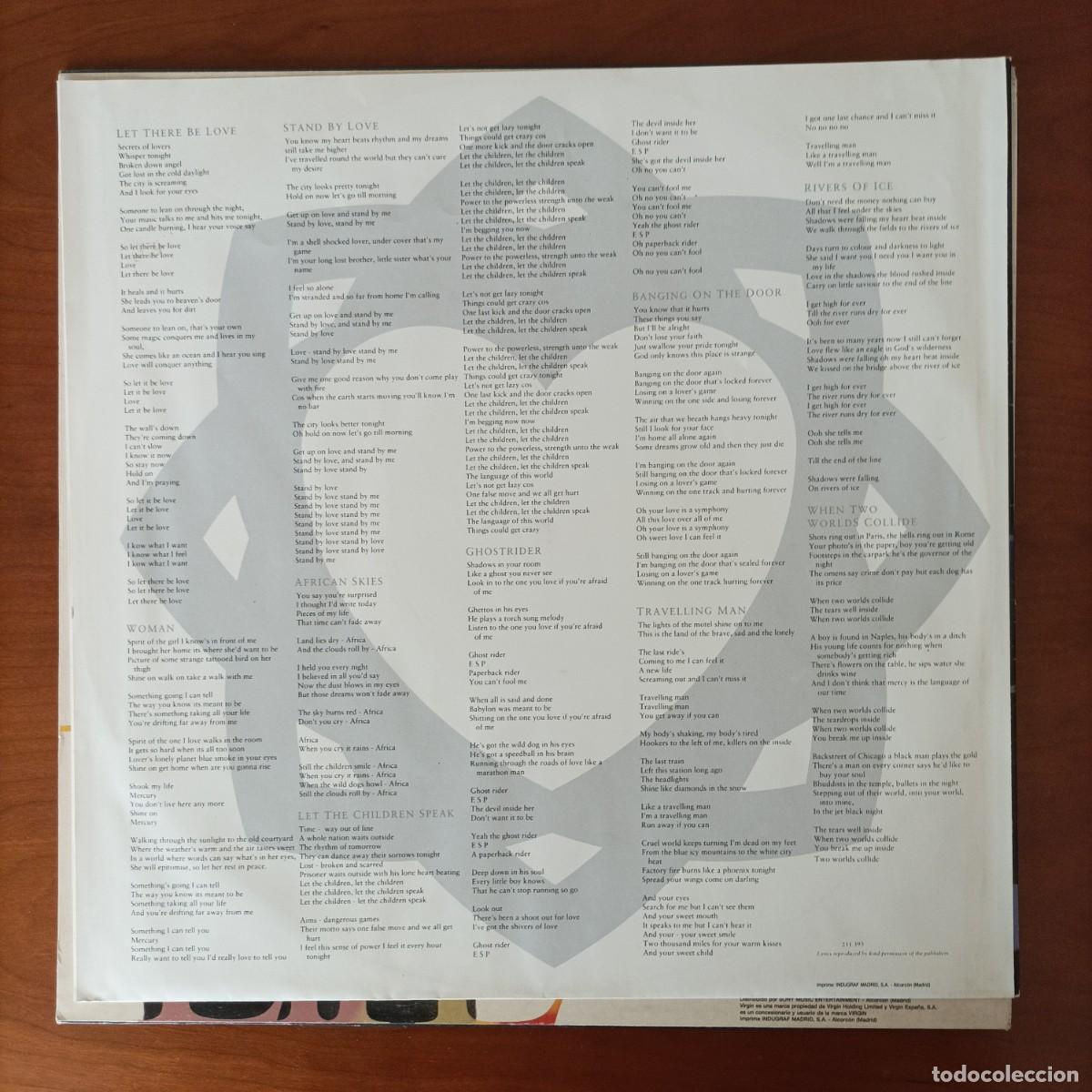 Discos de vinilo: SIMPLE MINDS, REAL LIFE. - Foto 3