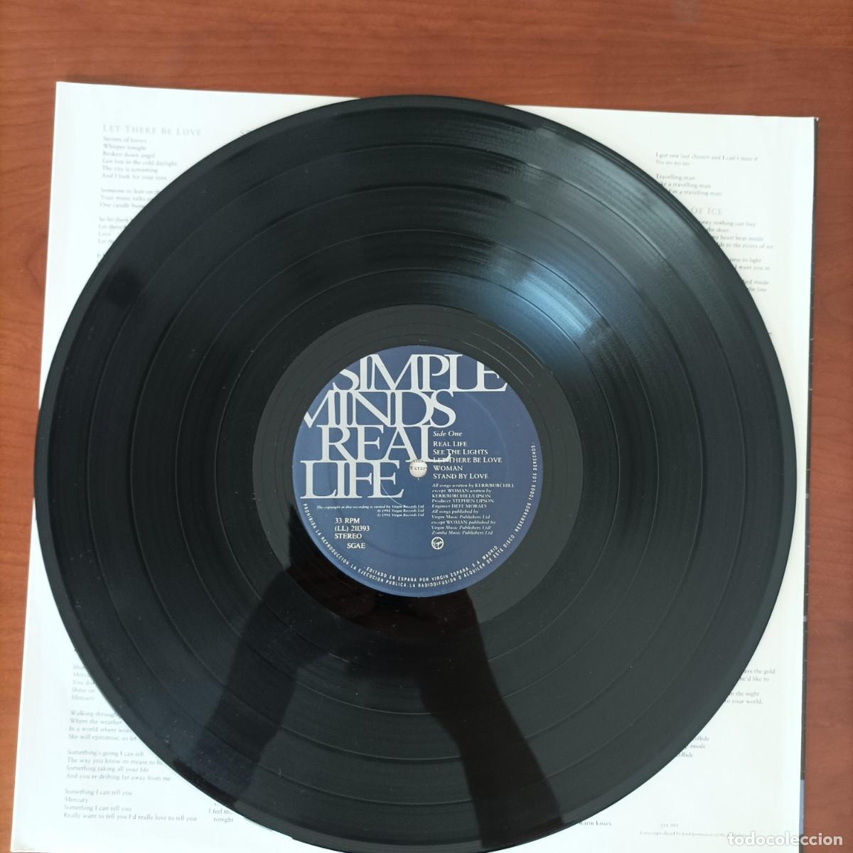 Discos de vinilo: SIMPLE MINDS, REAL LIFE. - Foto 8