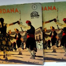 Discos de vinilo: LA SARDANA VOLUMEN 1 Y VOLUMEN 2 - FIESTA EN EL PUEBLO ESPAÑOL