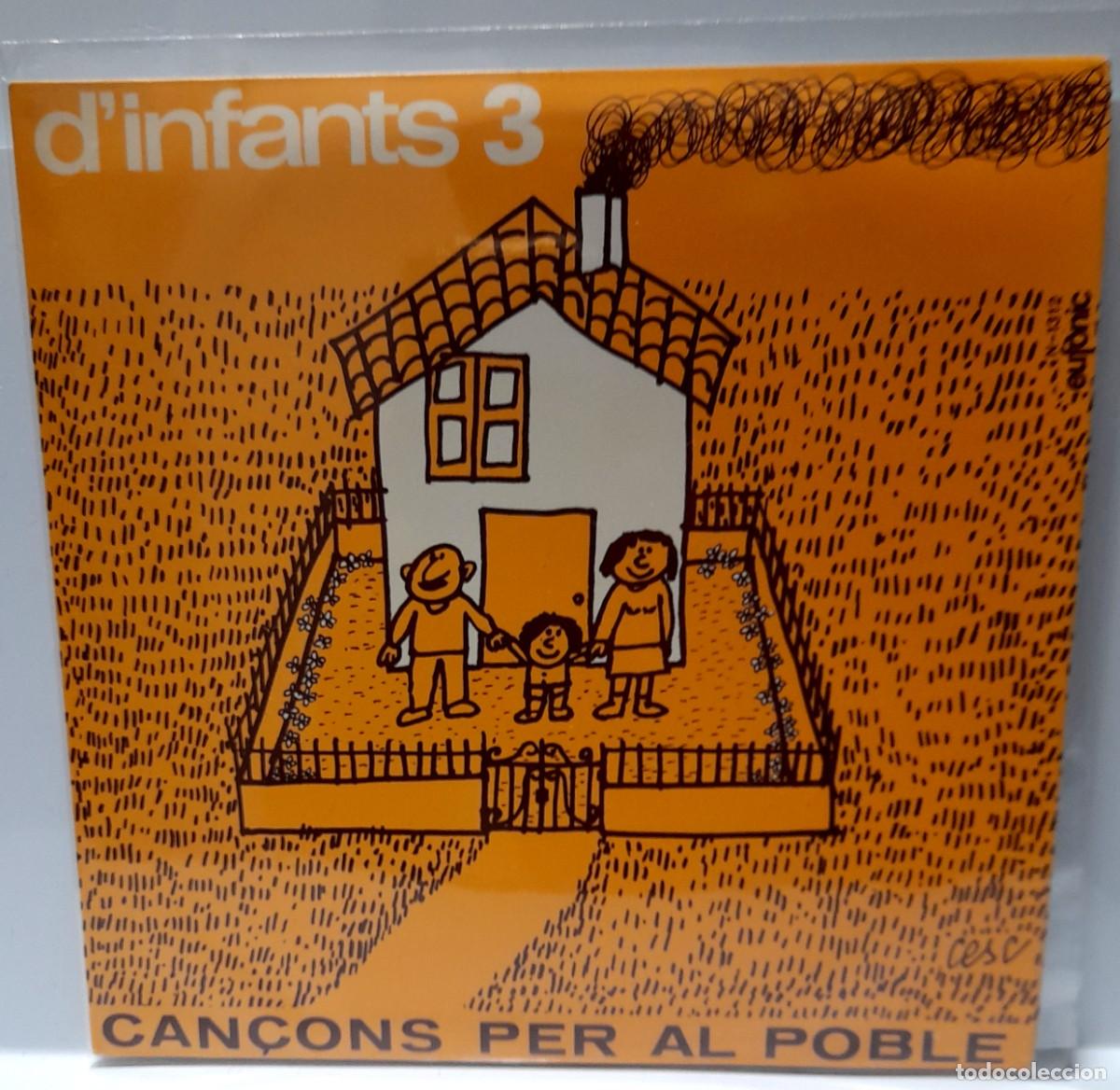 Discos de vinilo: DINFANTS 3 - Can&ccedil;ons per al Poble - Foto 1