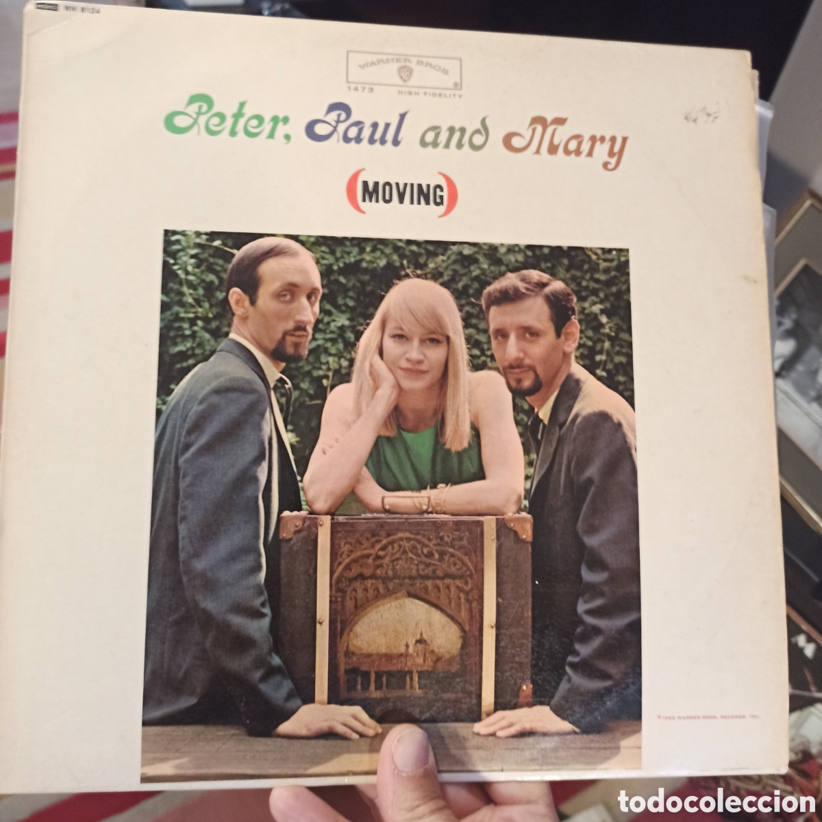 Discos de vinilo: Peter, Paul & Mary &ndash; (Moving) - Foto 1