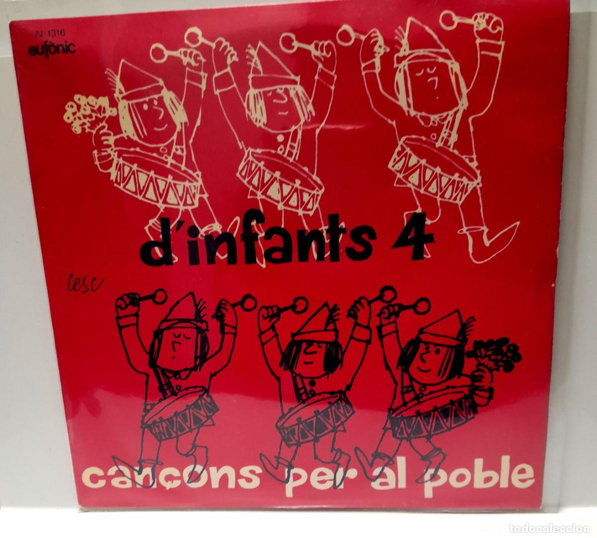 Discos de vinilo: DINFANTS 4 - Can&ccedil;ons per al Poble - Foto 1