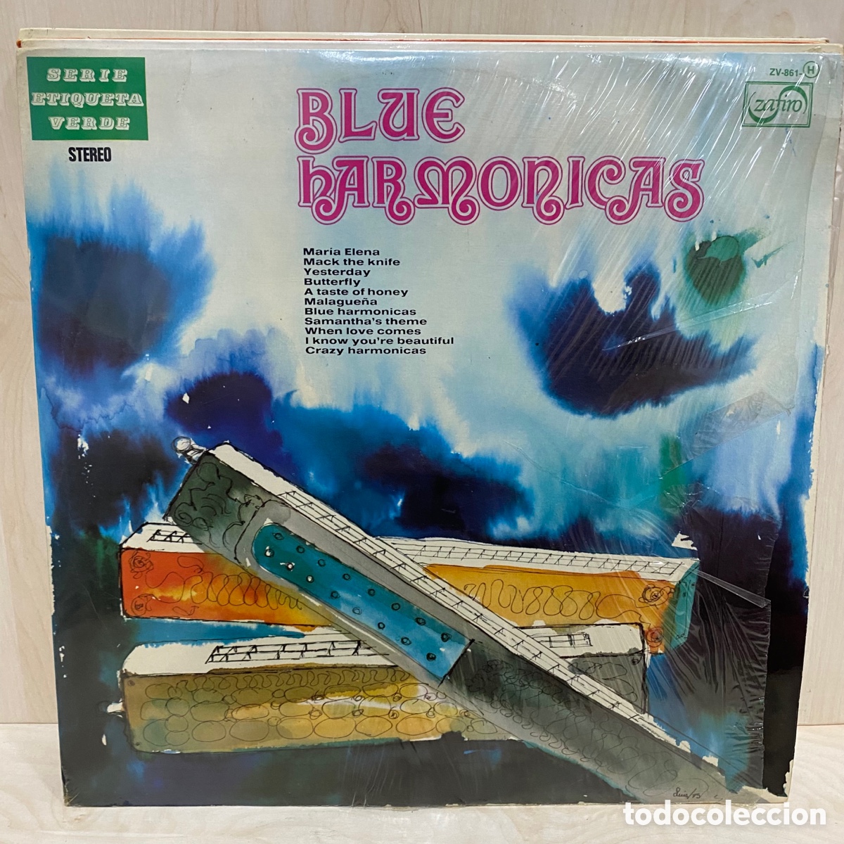 Discos de vinilo: Blue Harmonicas - Blue Harmonicas (LP, Album) - Foto 1