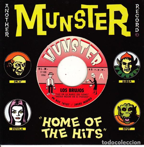 Discos de vinilo: Los Brujos &lrm;&ndash; Burbujas S&oacute;nicas - 7&rdquo; - Foto 1