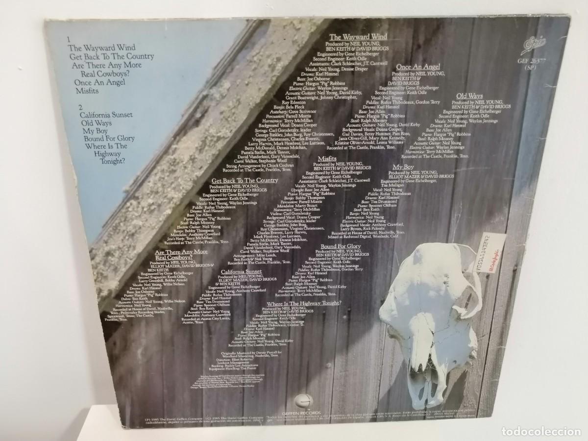 Discos de vinilo: Neil Young - Old Ways - LP - 1985 - Foto 2
