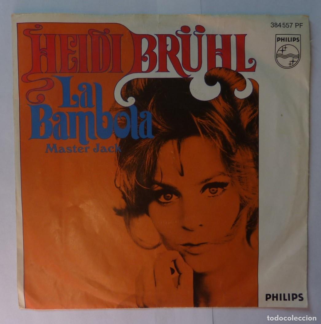Discos de vinilo: HEIDI BR&Uuml;HL / LA BAMBOLA / MADE IN GERMANY / SINGLE - Foto 1