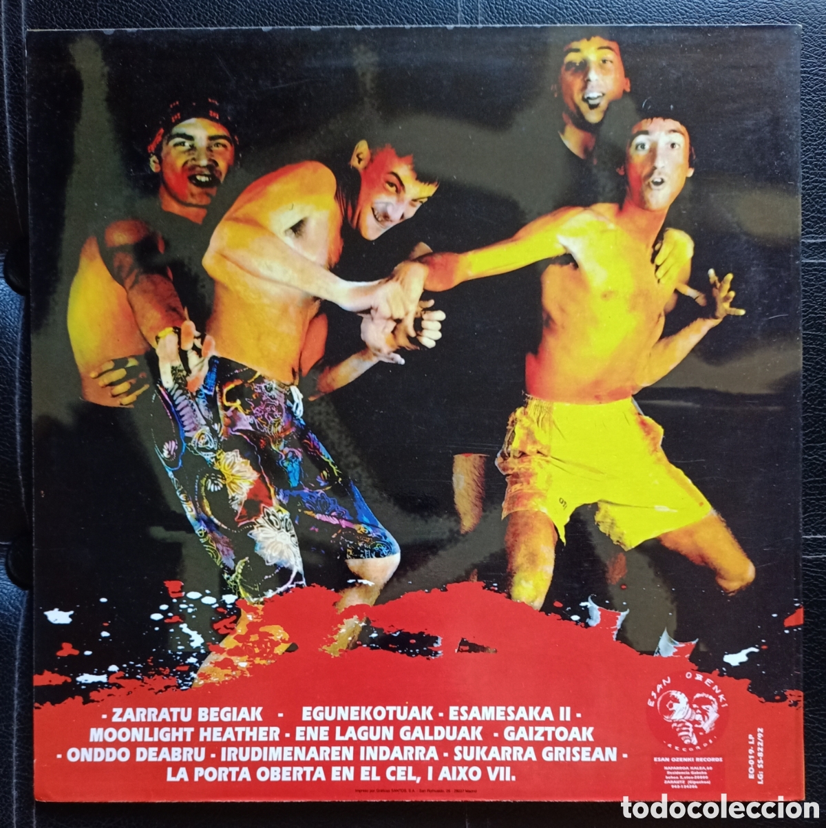 Discos de vinilo: LP Vinilo - Danba - Frango Funts - 1992 Esan Ozenki - Incluye el insert. - Foto 2