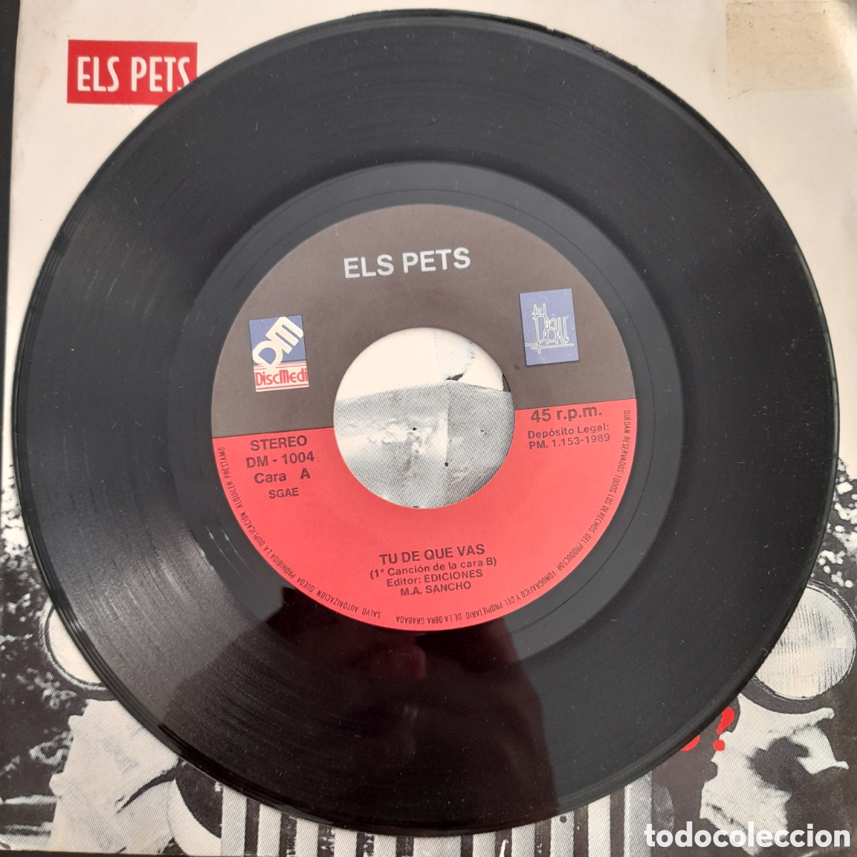 Discos de vinilo: Els Pets &ndash; Tu, De Qu&egrave; Vas? Vinilo, 7&rdquo; - Foto 3