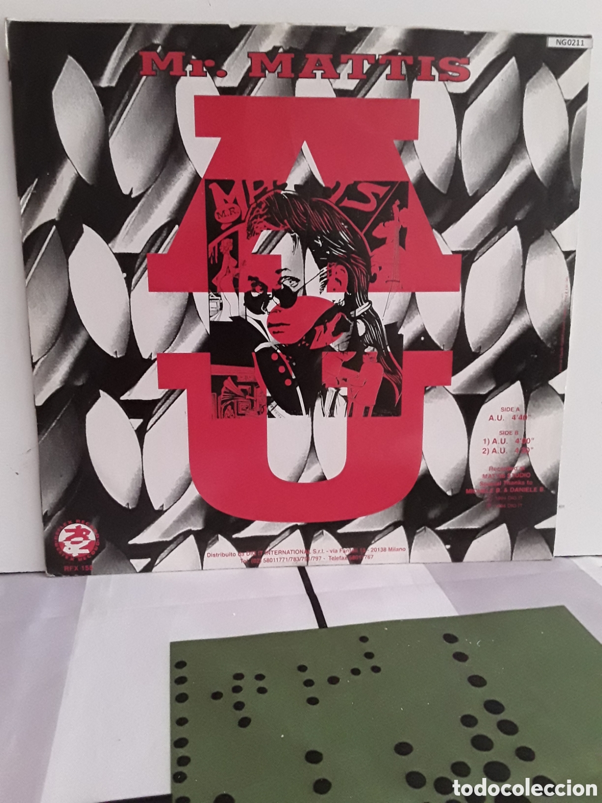 Discos de vinilo: Mr. Mattis &lrm;&ndash; A.U - Foto 2