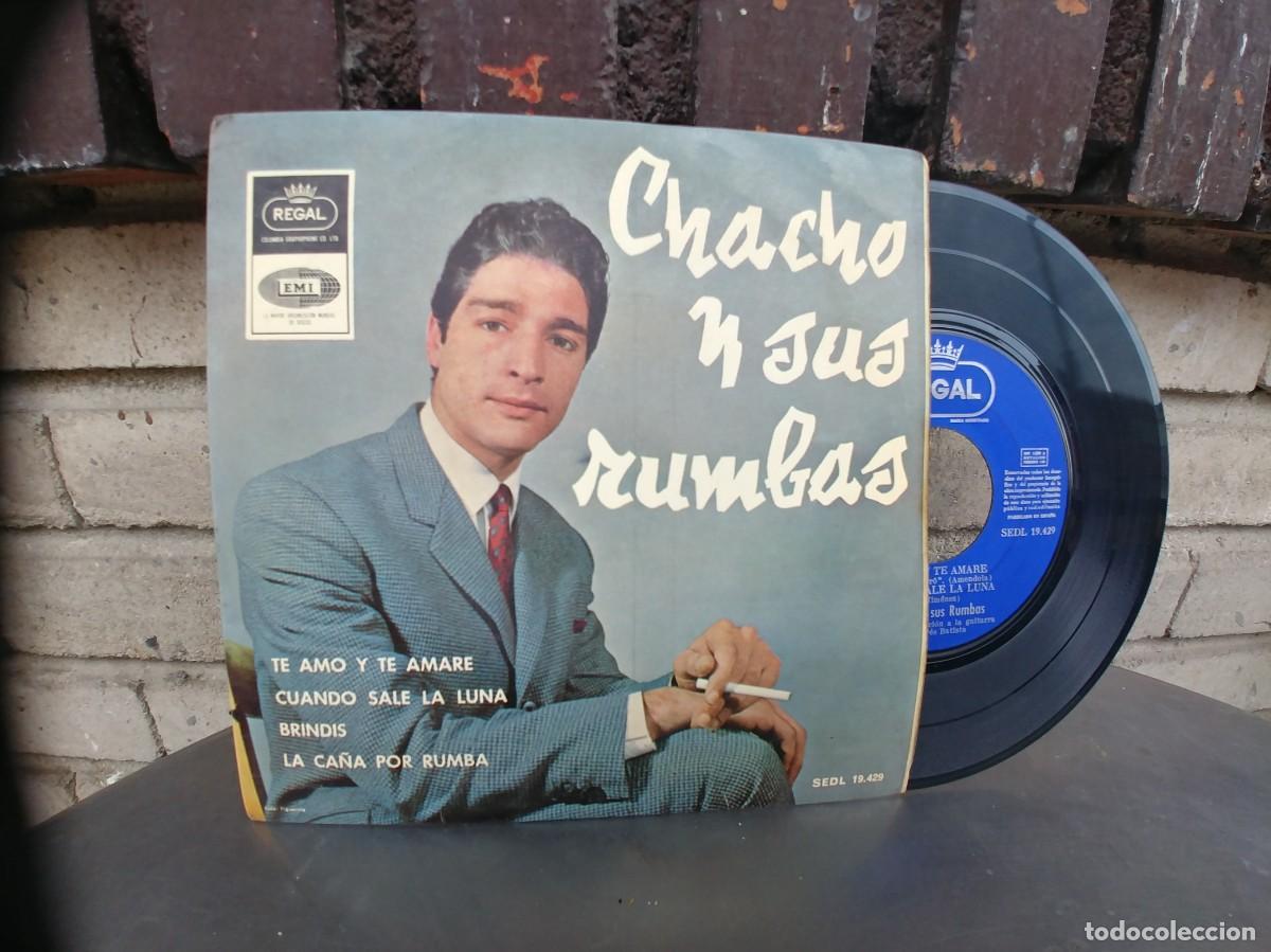 Discos de vinilo: CHACHO-EP TE AMO Y TE AMARE +3 - Foto 1