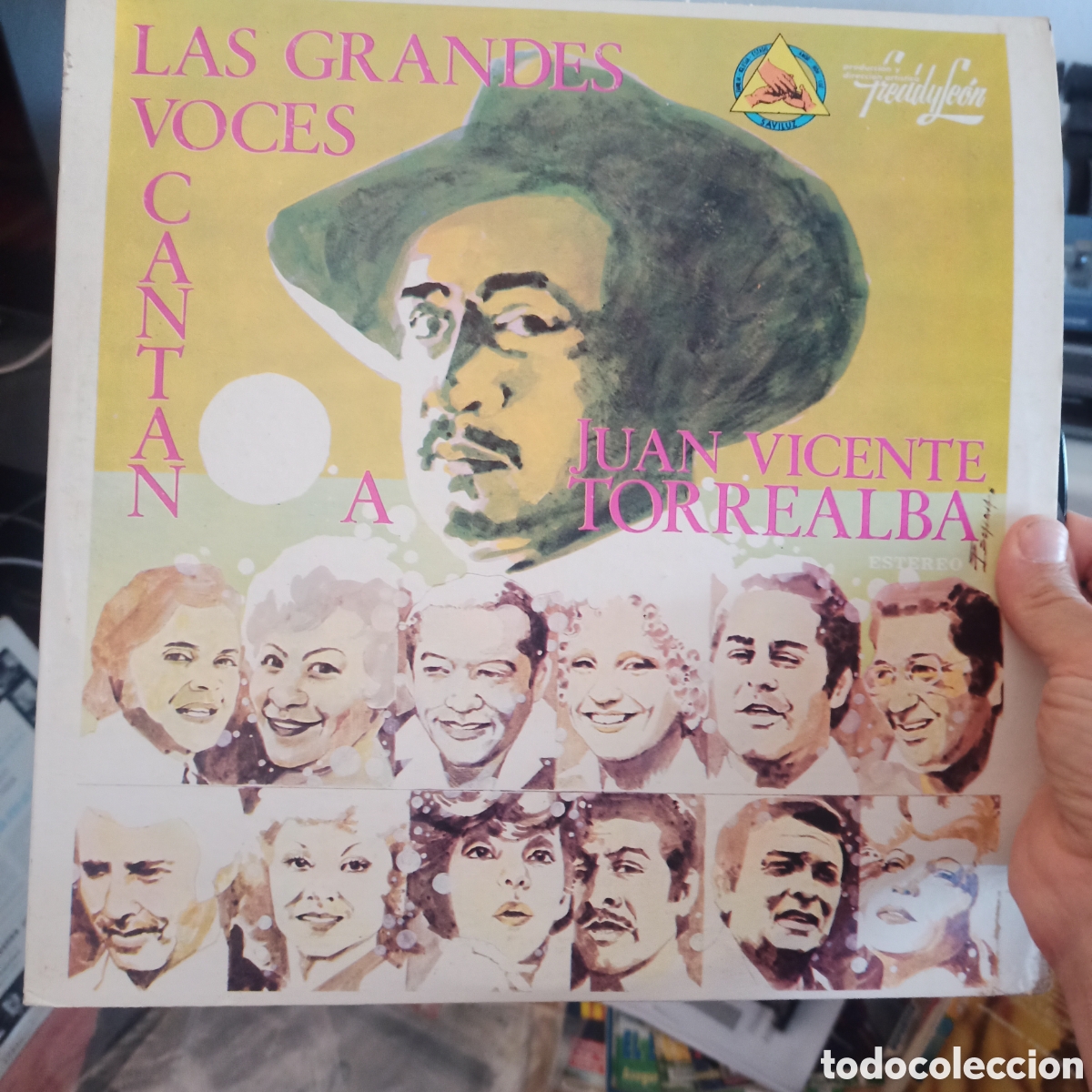 Vinyl records: Las Grandes Voces Canta A Juan Vicente Torrealba Vol. I