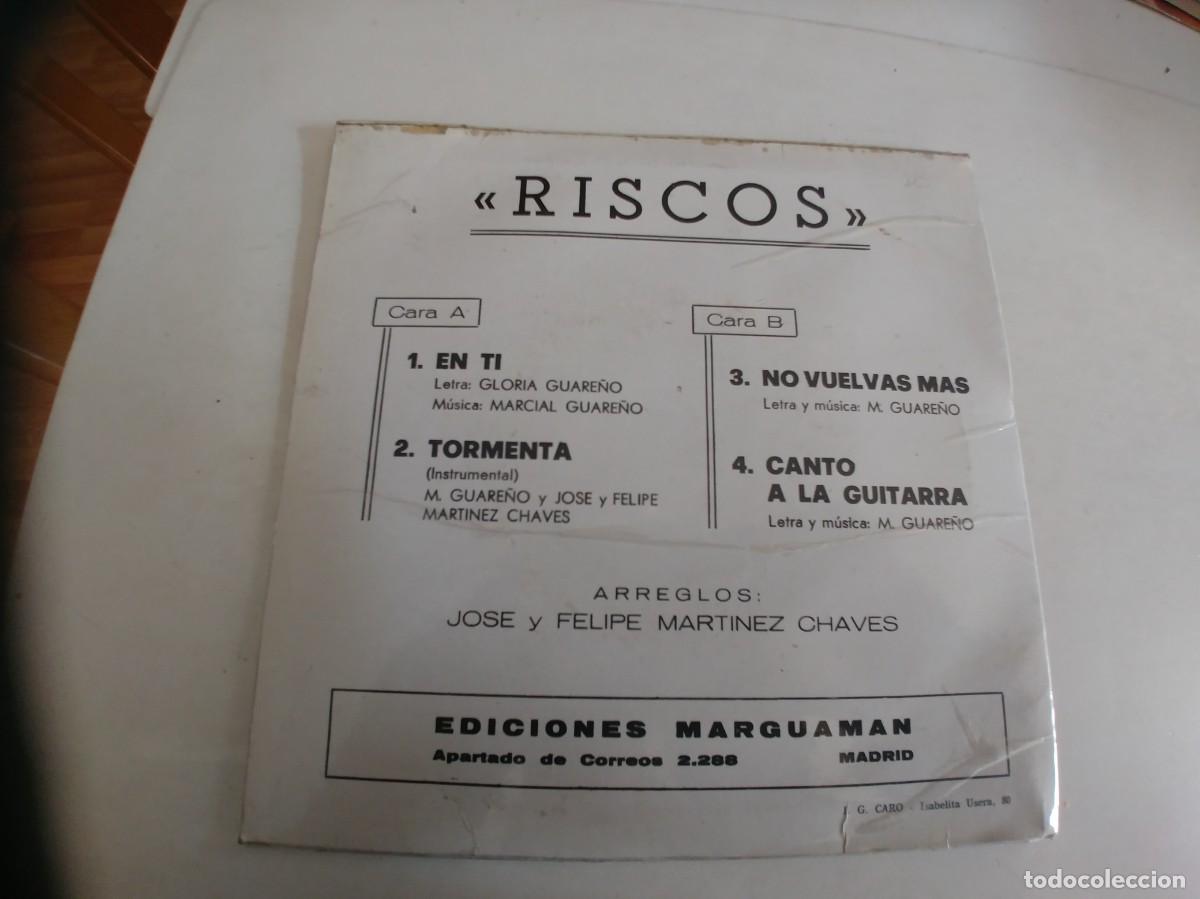 Discos de vinilo: RISCOS-EP EN TI/ TORMENTA+2 - Foto 2