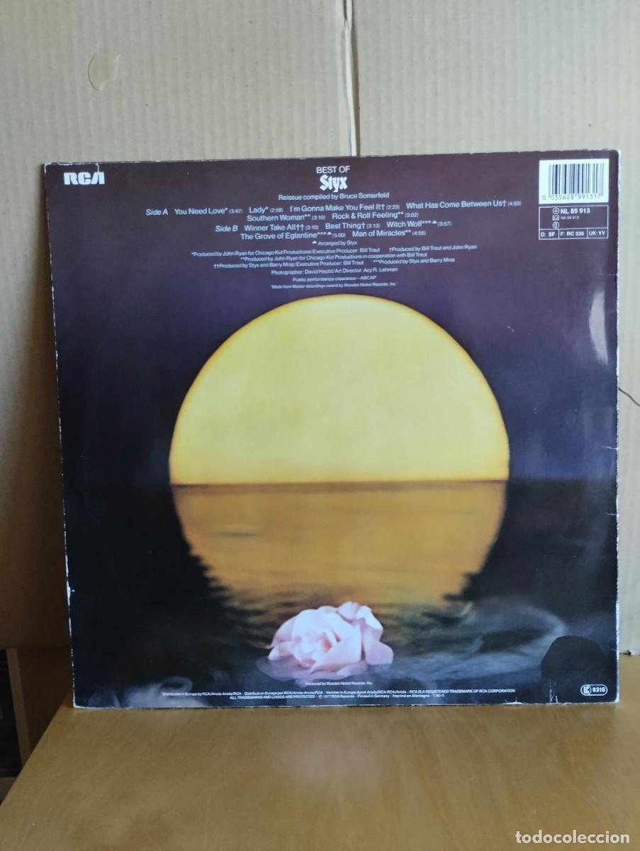 Discos de vinilo: STYX --- BEST OF - Foto 2