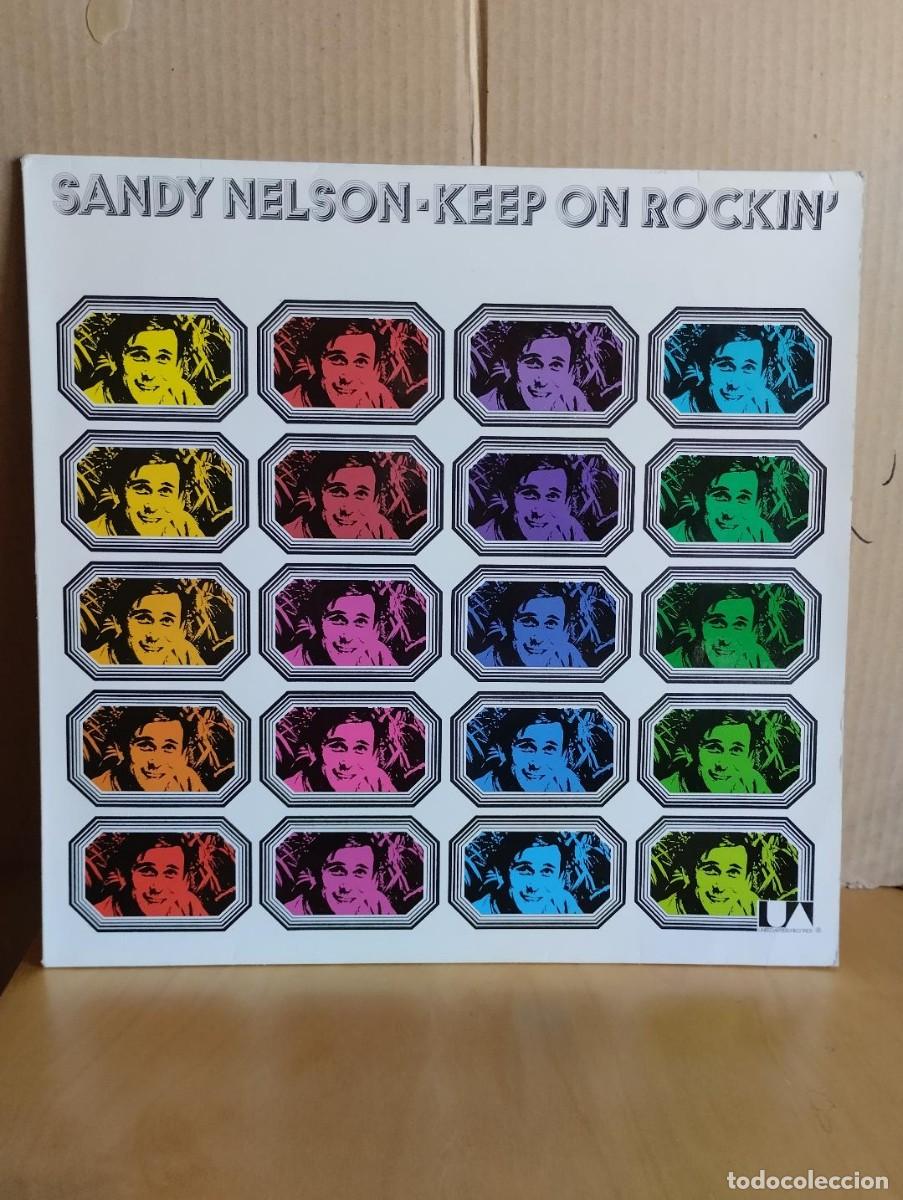 Discos de vinilo: SANDY NELSON --- KEEP ON ROCKIN&acute; - Foto 1