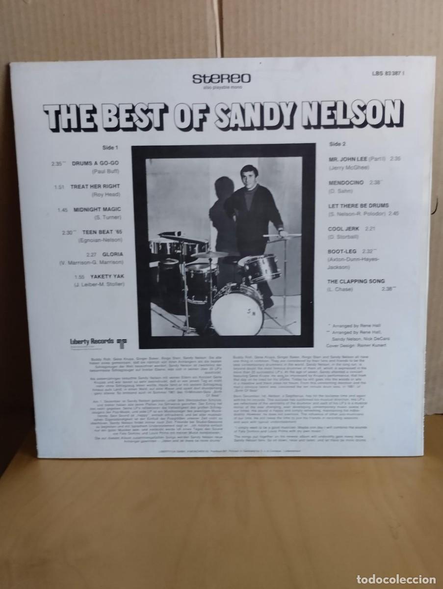 Discos de vinilo: SANDY NELSON ---- THE BEST OF - Foto 2
