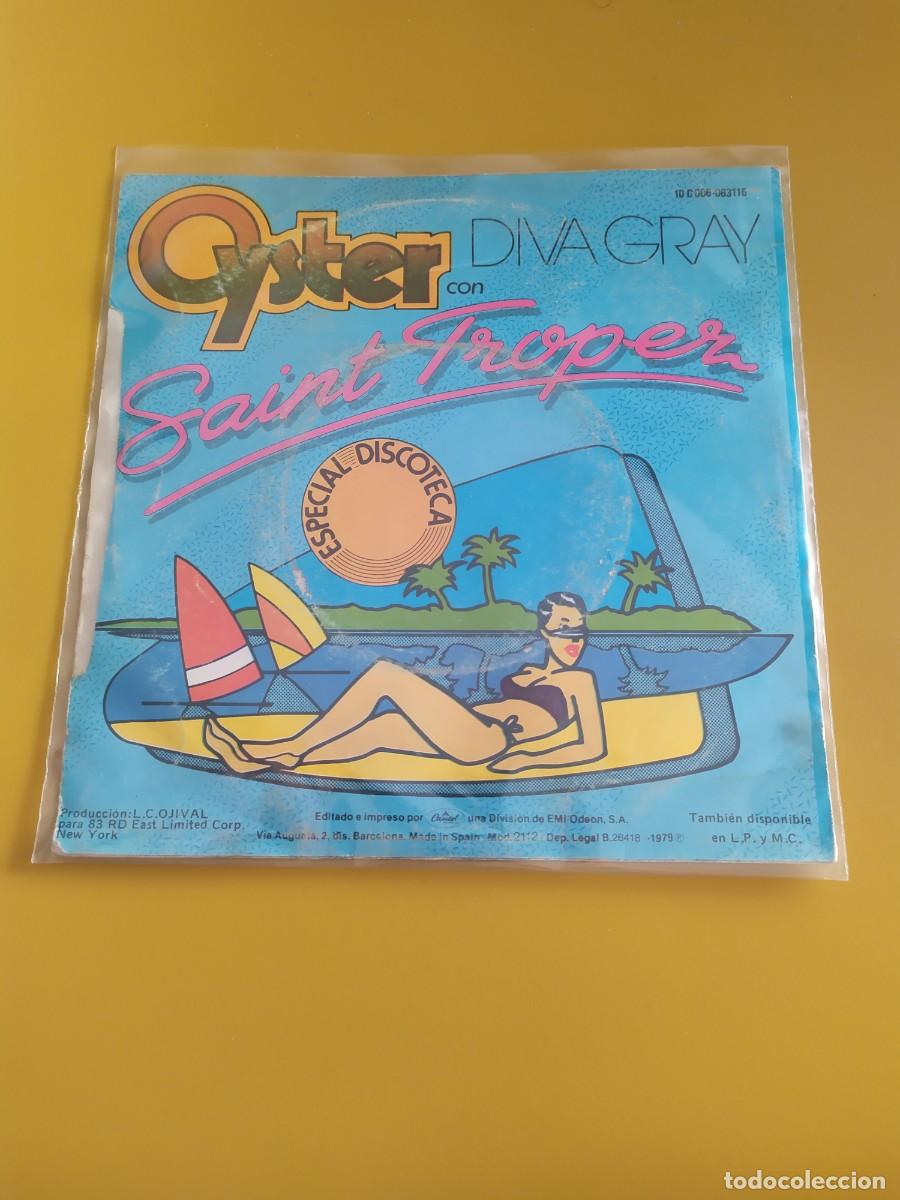Discos de vinilo: Oyster con Diva Gray - Saint Tropez 1979 - Foto 2