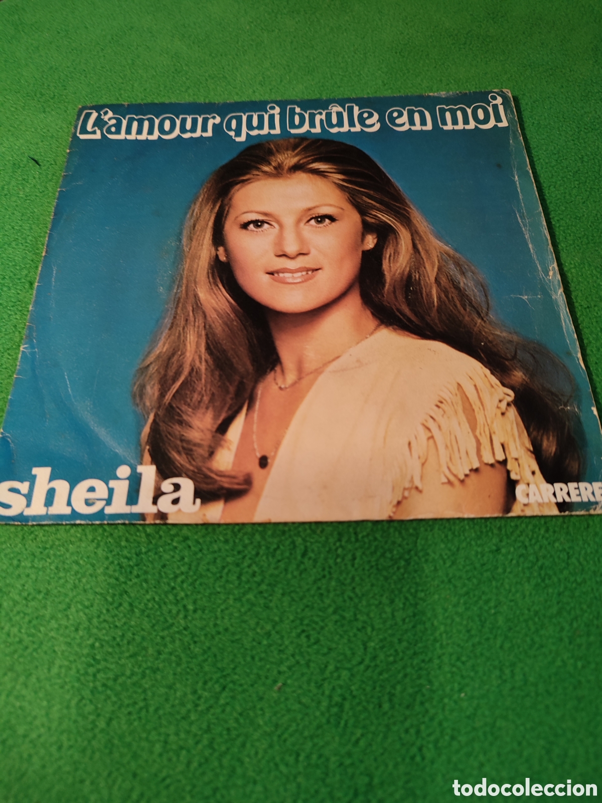 Discos de vinilo: Sheila - Lamour qui brule en moi - Foto 1