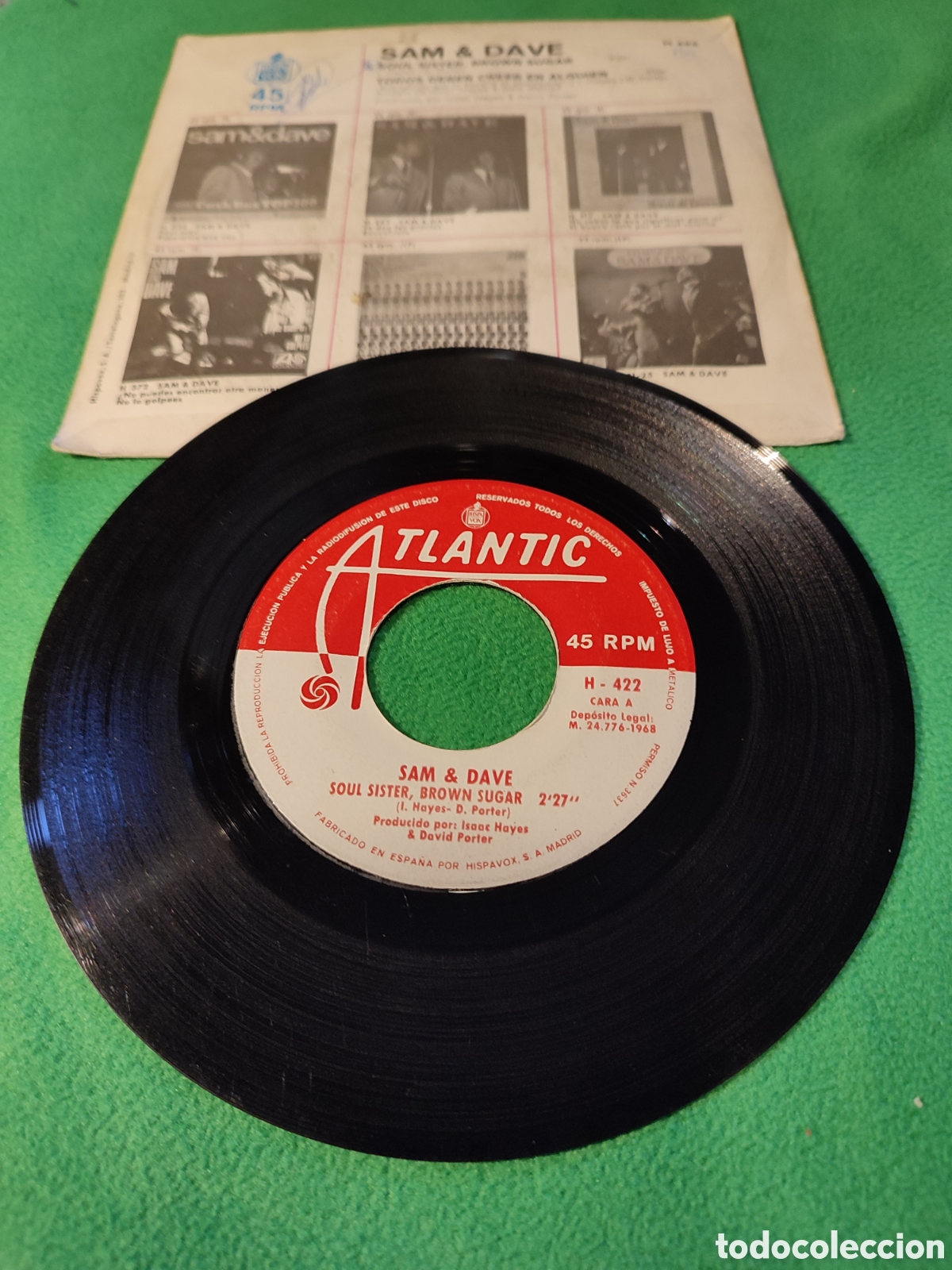 Discos de vinilo: Sam & Dave - Soul Sister, Brown Sugar - Foto 2