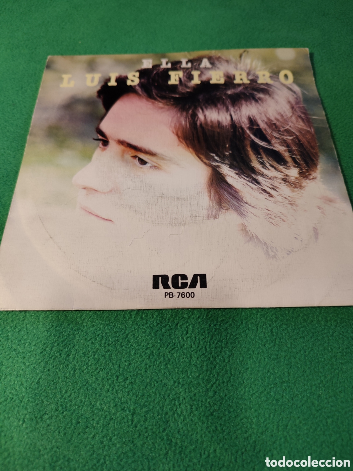 Discos de vinilo: Luis Fierro - Ella Vinilo Single - Foto 1