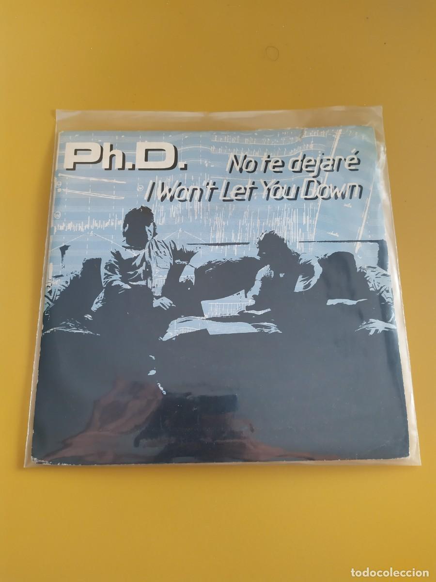 Discos de vinilo: Ph.D. - I wont let you down / Hideaway 1982 - Foto 1