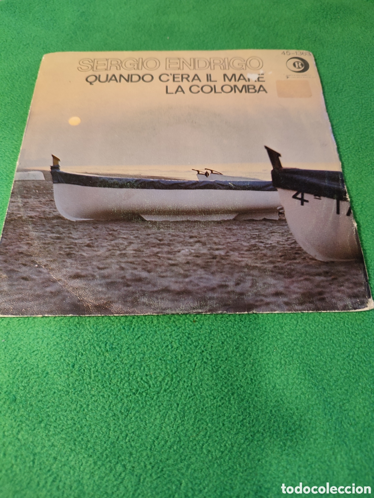 Discos de vinilo: Sergio Endrigo - Quando cera Il mare - Foto 1