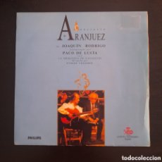 Discos de vinilo: PACO DE LUCÍA CONCIERTO DE ARANJUEZ DE JOAQUÍN RODRIGO. VINILO, 7”, 45 RPM, SINGLE PROMO 1991